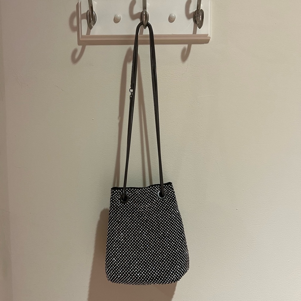 Badgley Mischka rhinestones evening bag - Picture 1 of 4